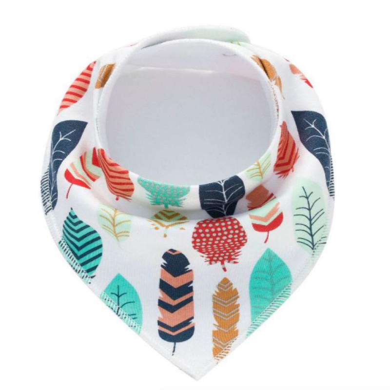 SET 2 Boys 5 Baby Bibs Bandana Handkerchief for Infant Drooling Teething Super Absorbent Bibs Age 0-24M
